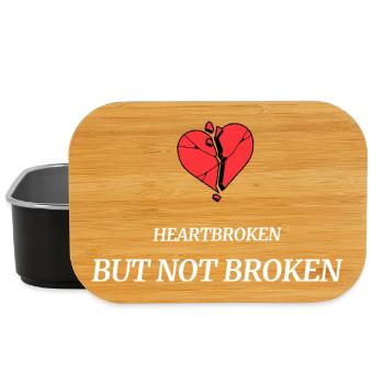 heartbroken_but_not_broken - Boîte à goûter - noir - Devant