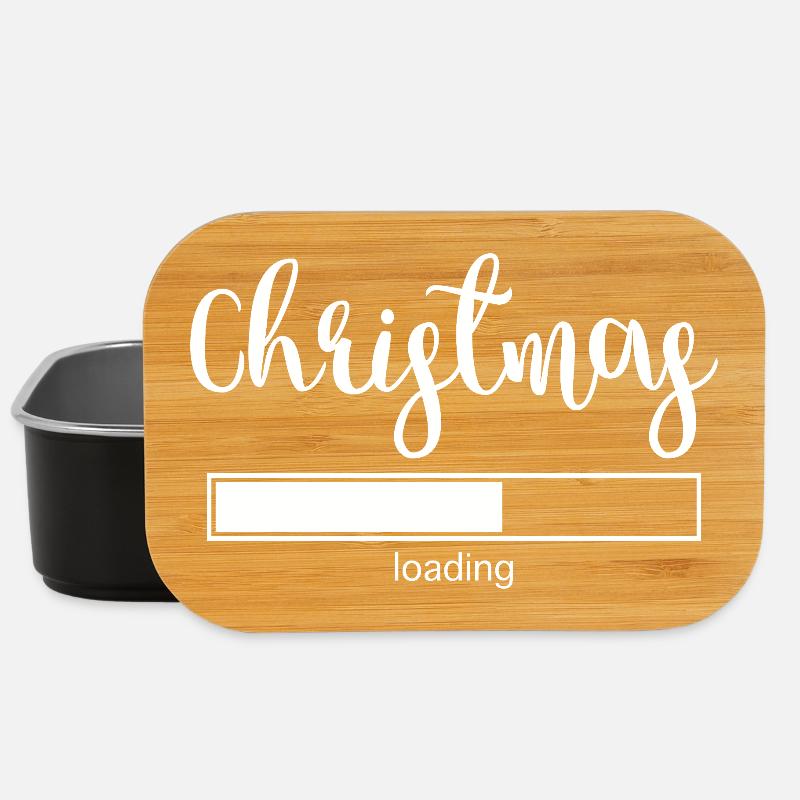 Christmas Loading - Lunch Box - Schwarz