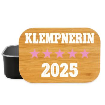 Klempnerin 2025 Neuer Job Arbeit Ausbildung Lehre - Lunch Box - Schwarz - Vorne