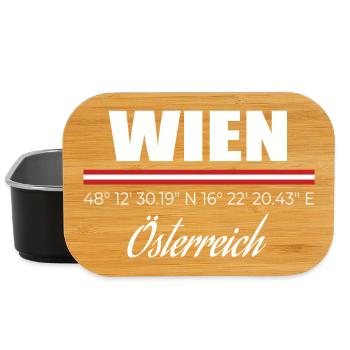 Vienna - Lunch Box - black - Front