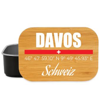 Davos - Boîte à goûter - noir - Devant