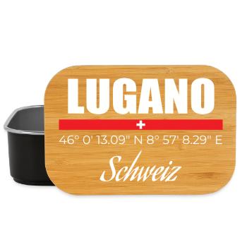 Lugano - Lunch Box - black - Front
