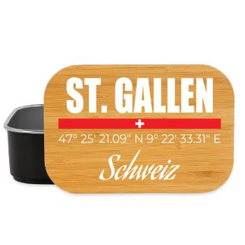St. Gallen - Lunch Box - Schwarz - Vorne
