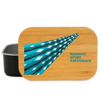 Running sport experience - Lunch Box - black - Front
