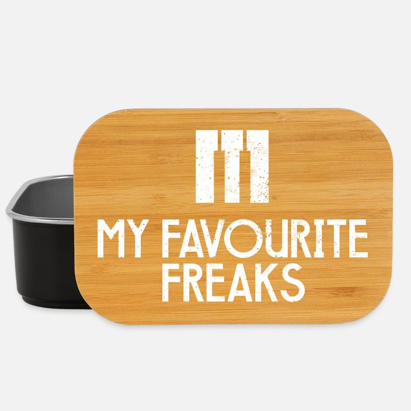 Logo de faute de frappe myfavoriteitefreaks - Boîte à goûter - noir