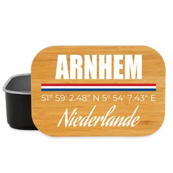 Arnhem - Boîte à goûter - noir - Devant
