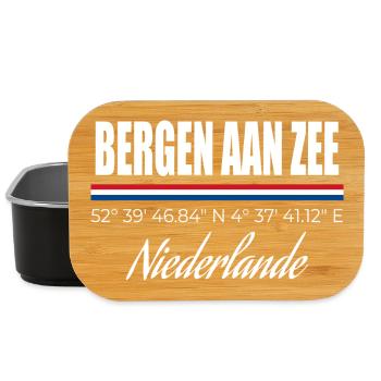 Bergen Aan Zee - Lunch Box - black - Front