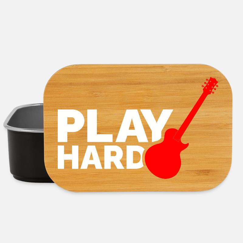 Play Hard - Lunch Box - Schwarz