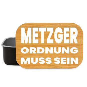 Metzger - Lunch Box - Schwarz - Vorne