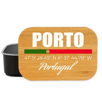 Porto - Lunch Box - Schwarz - Vorne