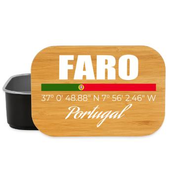 Faro - Lunch Box - black - Front