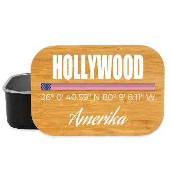 Hollywoodien - Boîte à goûter - noir - Devant
