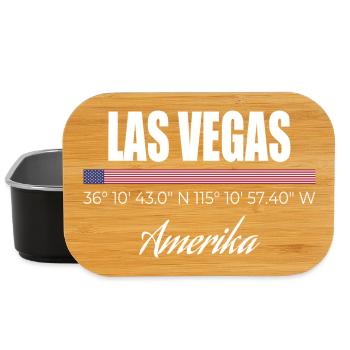 Las Vegas - Boîte à goûter - noir - Devant