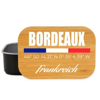 Bordeaux - Lunch Box - Schwarz - Vorne