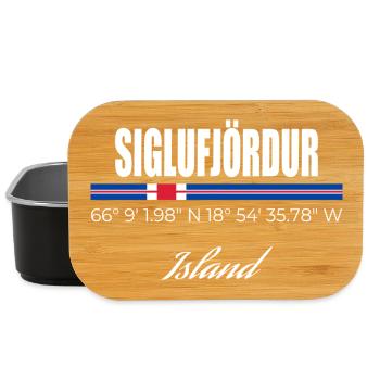 Siglufjördur - Boîte à goûter - noir - Devant
