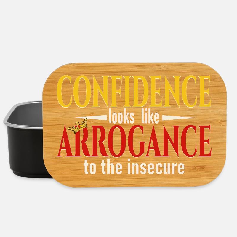 Confidence - Lunch Box - Schwarz