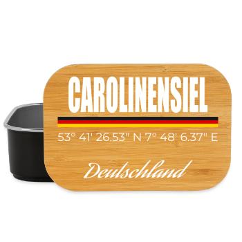 Carolinensiel - Lunch Box - Schwarz - Vorne