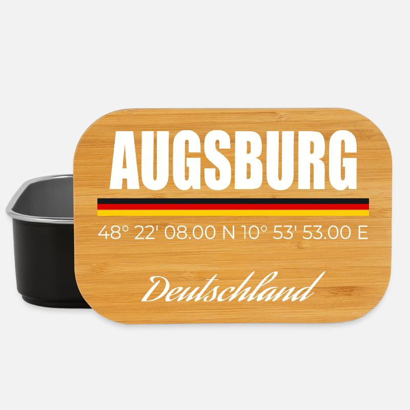 Augsburg - Lunch Box - Schwarz