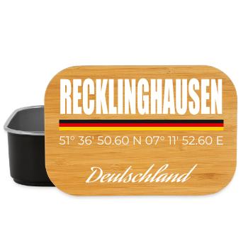 Recklinghausen - Lunch Box - Schwarz - Vorne