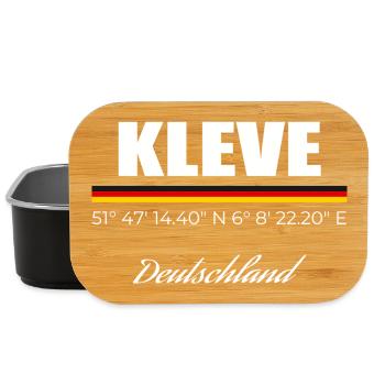 Kleve - Lunch Box - Schwarz - Vorne
