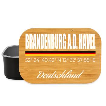 Brandenburg an der Havel - Lunch Box - Schwarz - Vorne