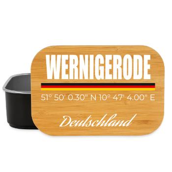 Wernigerode - Lunch Box - Schwarz - Vorne