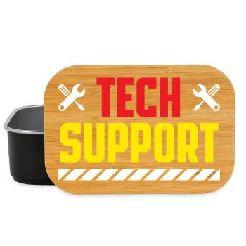 Tech Support Crew Tool Repair Service - Lunch Box - black - Front