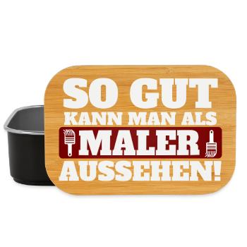 So gut kann man als Maler aussehen - Lunch Box - Schwarz - Vorne