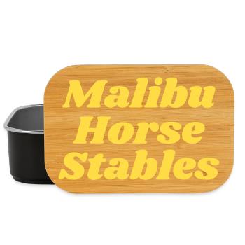 Écuries de Malibu - Boîte à goûter - noir - Devant