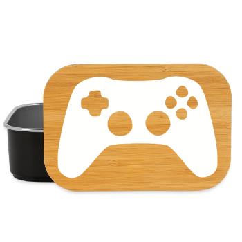 Gamer Gaming Gift - Lunch Box - black - Front