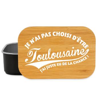 Toulousaine Chanceuse - Boîte à goûter - noir - Devant