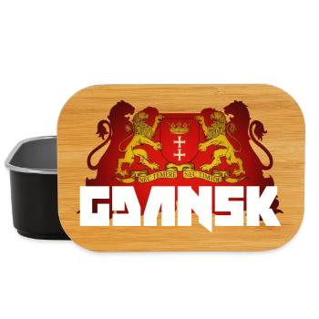 Gdansk - Poland - Lunch Box - black - Front