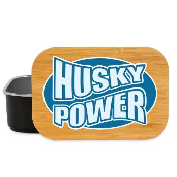 Conception de fautes de frappe de Husky Power - Boîte à goûter - noir - Devant