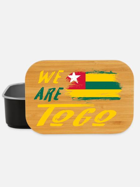Wir sind Togo - Lunch Box - Schwarz