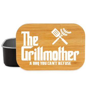Die Grillmutter (dunkel) - Lunch Box - Schwarz - Vorne