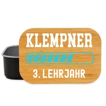 Apprentissage de plombier 3ème année d’apprentissage 3ème année d’apprentissage - Boîte à goûter - noir - Devant