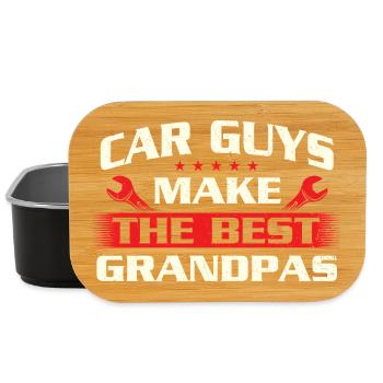 Car Guys machen das beste Opa-Witz-Auto-Zitat - Lunch Box - Schwarz - Vorne
