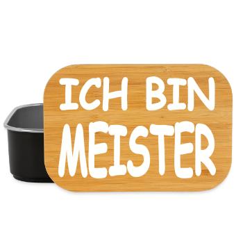 Meister - Lunch Box - Schwarz - Vorne