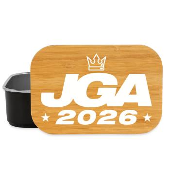 Jga 2026 Bachelor Party - Lunch Box - black - Front