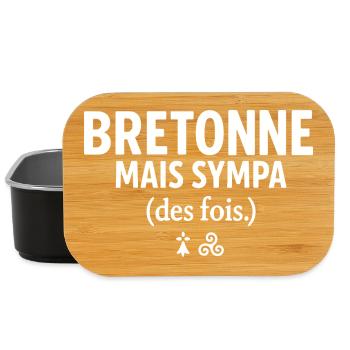 Brittany lustig – Bretonisch, aber manchmal nett - Lunch Box - Schwarz - Vorne