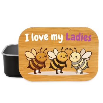 Imker Humor Shirt für Bienen Fans - Lunch Box - Schwarz - Vorne
