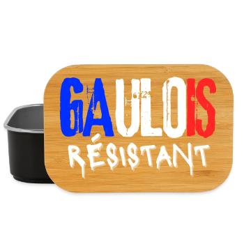 Gaulois Résistant - Boîte à goûter - noir - Devant