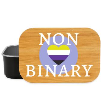 Gender-neutral YES! - Lunch Box - black - Front