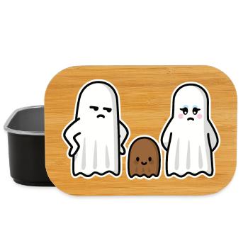 Funny Halloween Adultery Ghost Bastard Baby - Lunch Box - black - Front