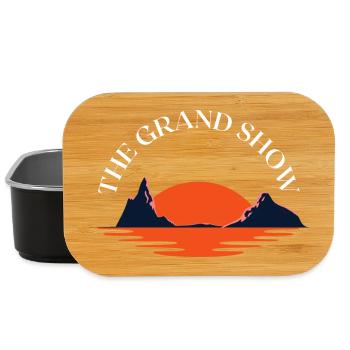 Der große Show-Sonnenuntergangsrücken - Lunch Box - Schwarz - Vorne
