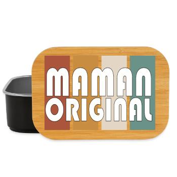 Maman Original - Boîte à goûter - noir - Devant