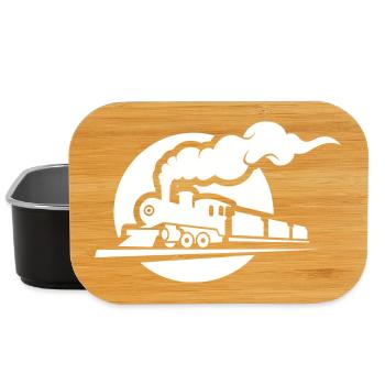 Croquis ferroviaire - Boîte à goûter - noir - Devant