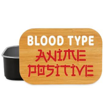 Anime - Boîte à goûter - noir - Devant
