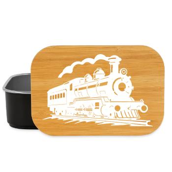 Railroad - Lunch Box - black - Front
