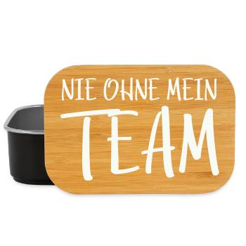 My Team - Lunch Box - black - Front